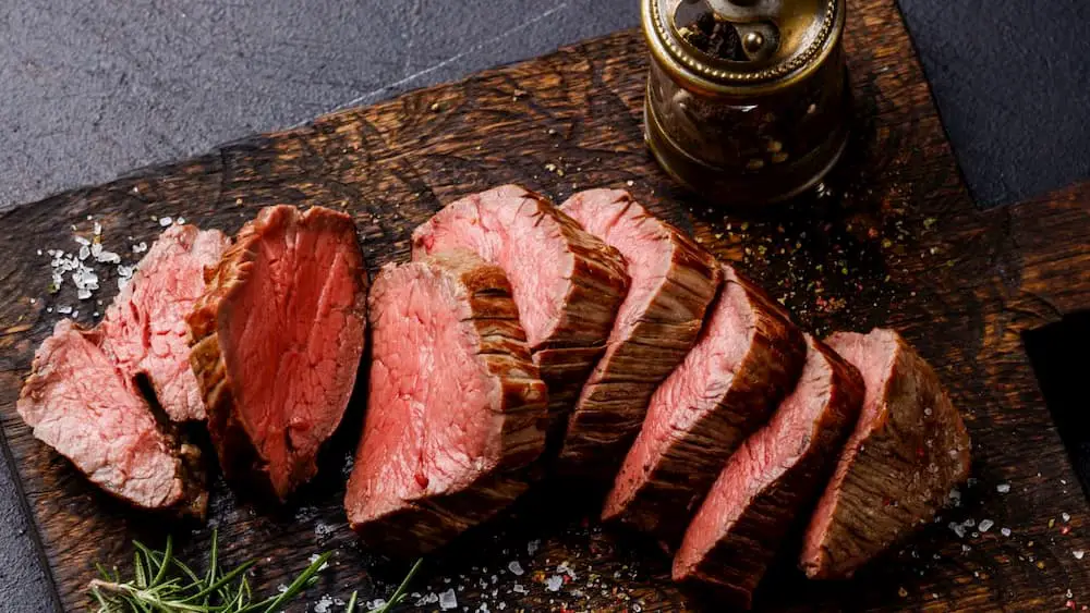 Butcher Box Steak cooked on a cutting board